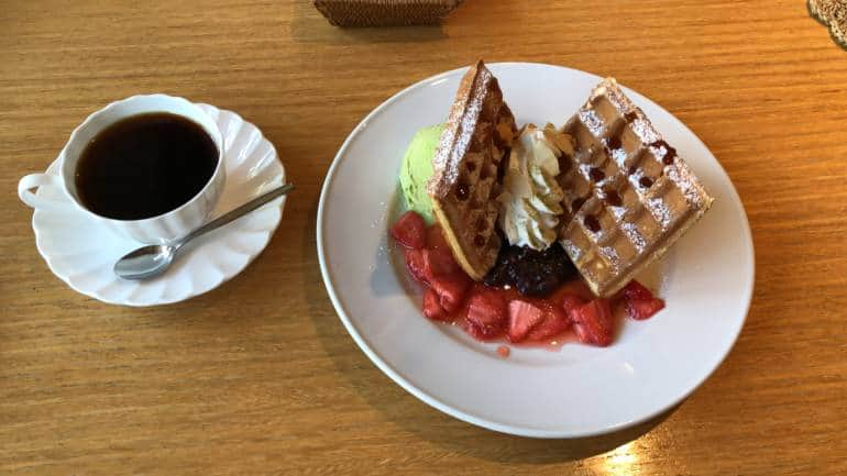 kurobe gorge waffle