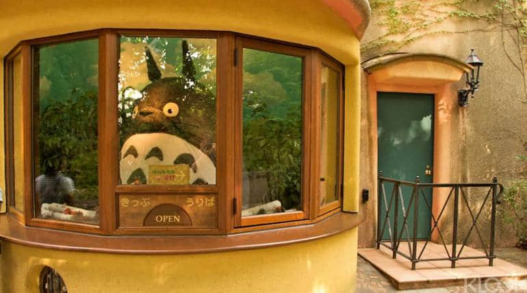 entrance to ghibli museum, tokyo