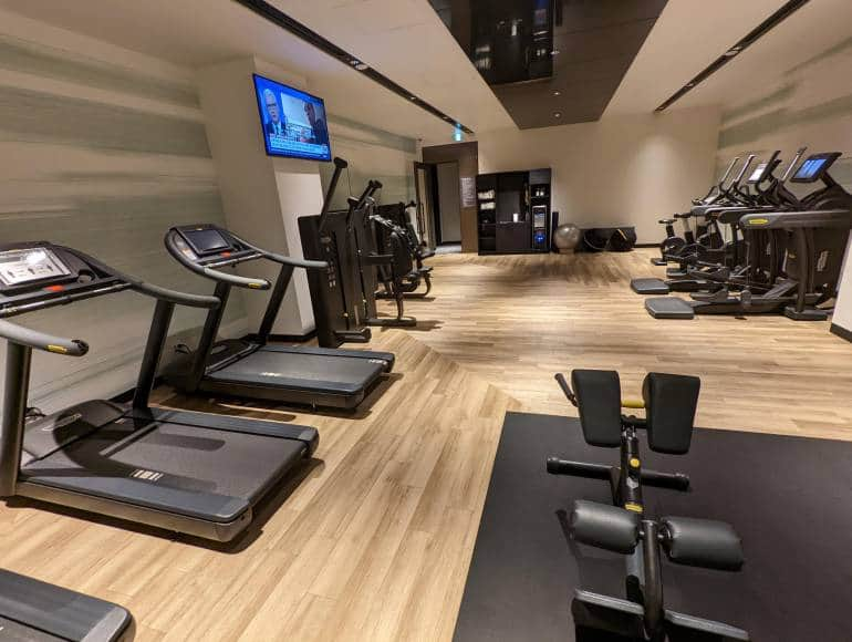 gym in ac hotel