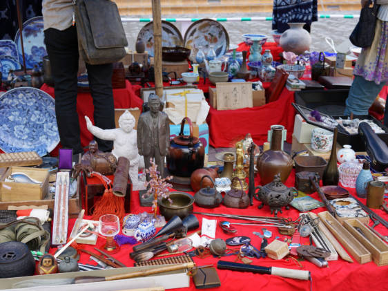 Flea market Japan Tokyo