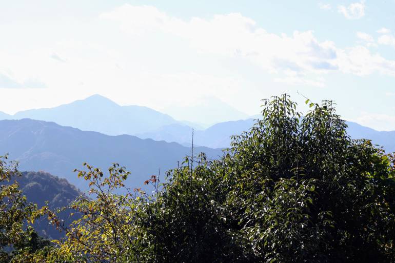 Fuji from Mount Takao