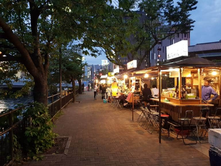 Fukuoka food stalls