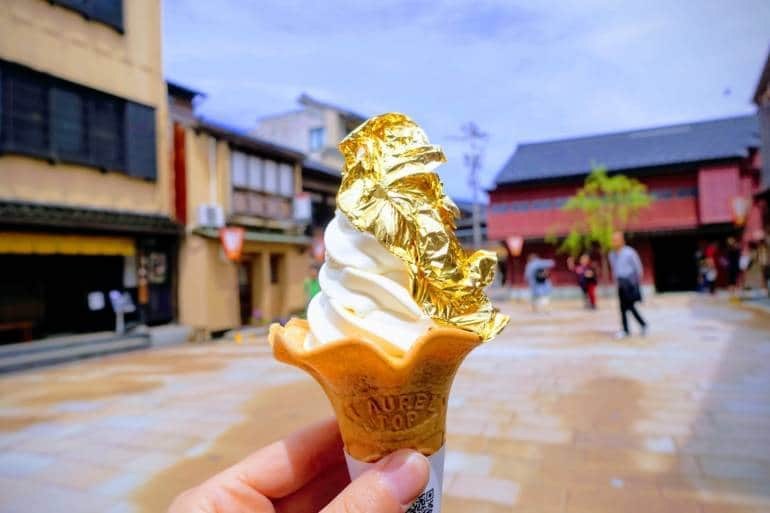 Golden Ice Cream Kanazawa