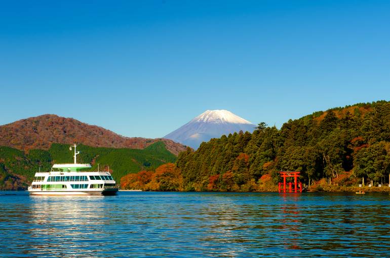 View of Fuji from Hakone