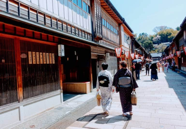 Higashiyama Chaya District Kanazawa