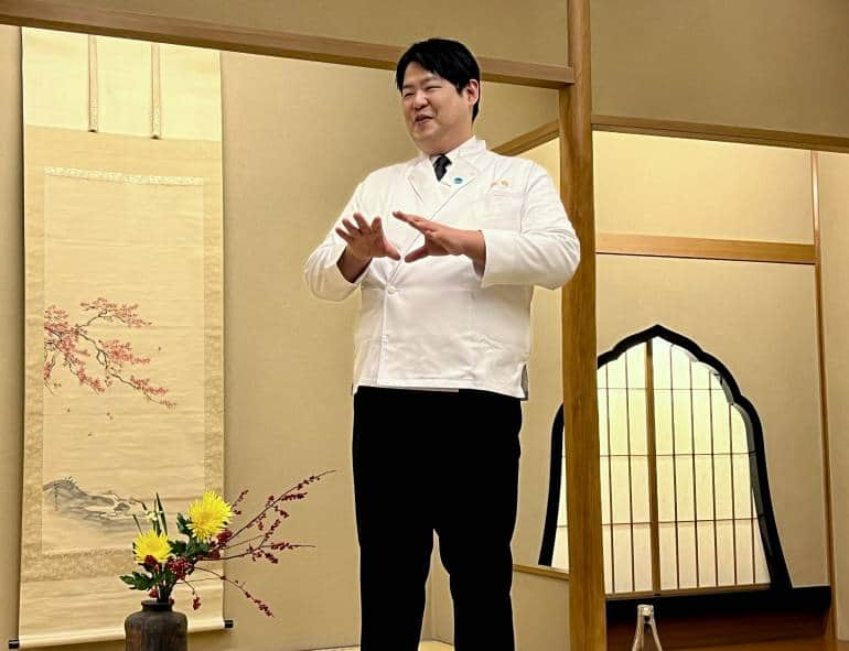 Chef Yusuke Nomura at Daigo