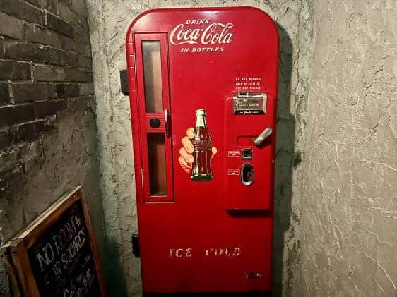 Coca Cola Vending Machine Door