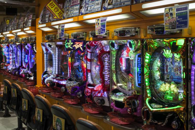 Pachinko machines