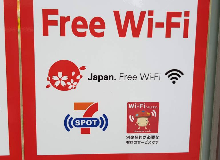 Japan free wi-fi