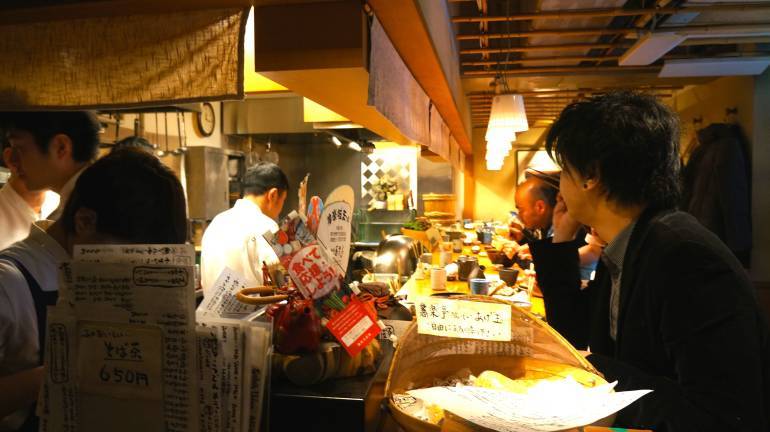 Interior of Kyourakutei