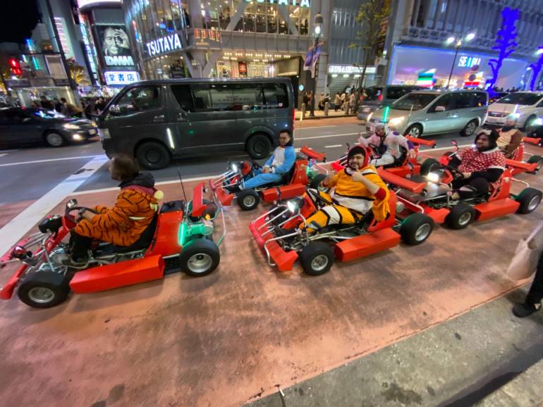 Mario Kart in Tokyo