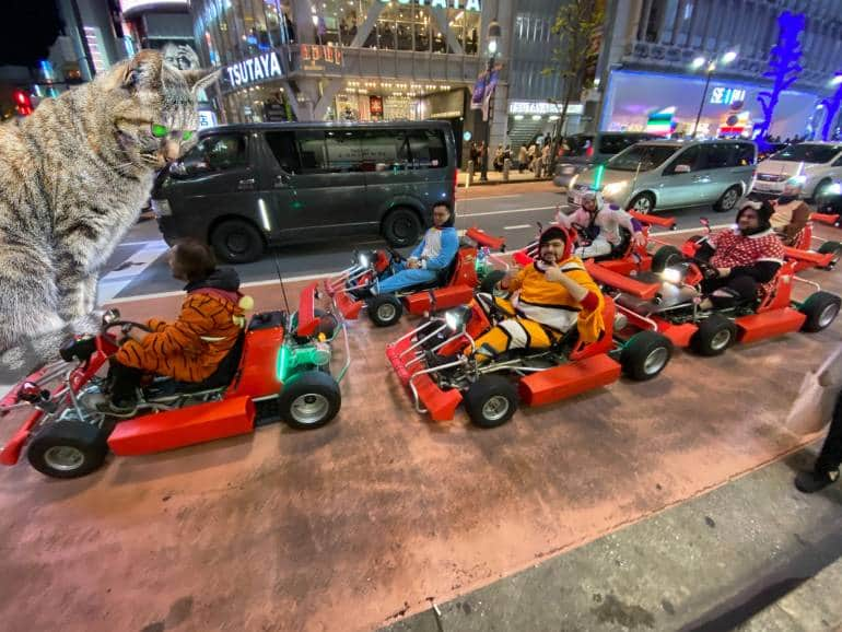 Mario Kart in Tokyo