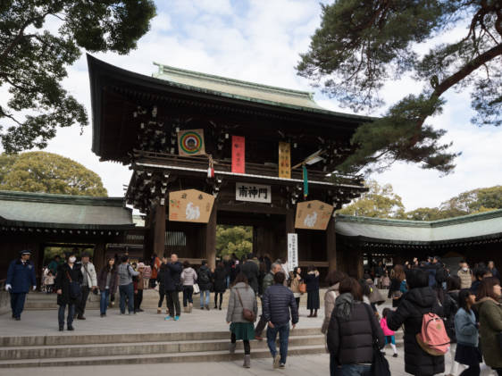 Meiji Jingu Shrine Tokyo Hatsumode New Year Visit