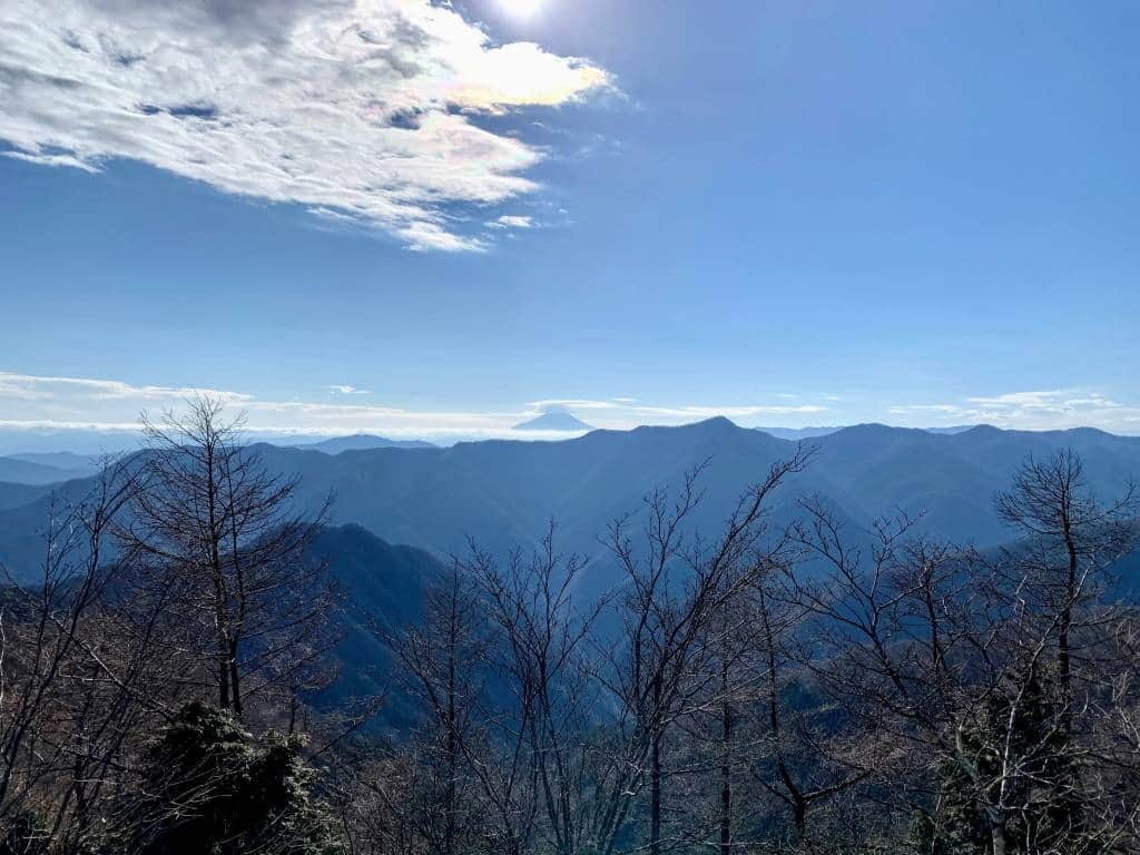 Mount Fuji from Mount Tenmoku