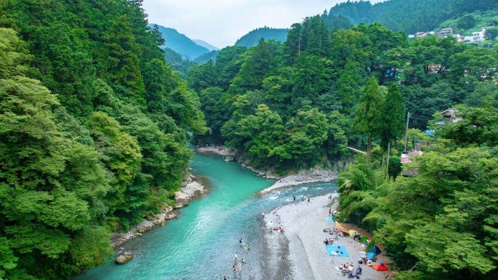 okutama river