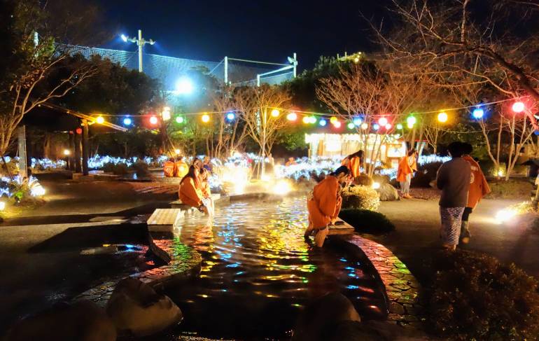 Oedo Onsen Monogatari River