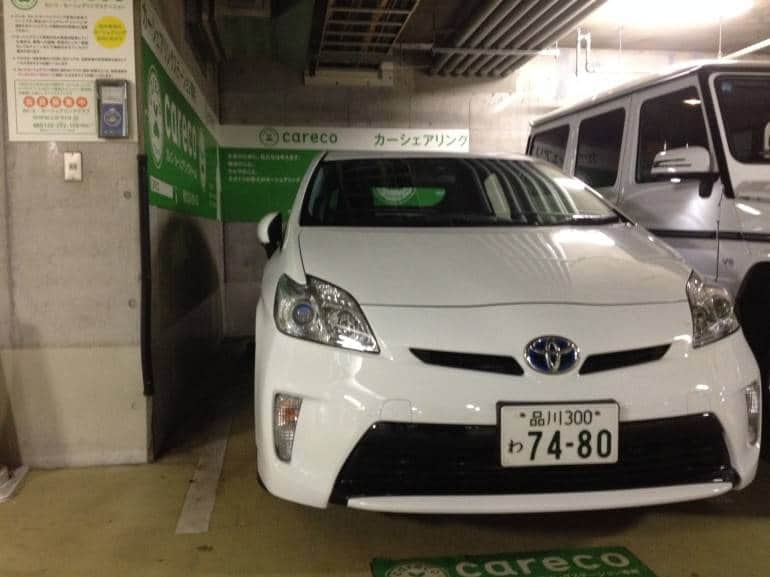 Renting a car in Japan