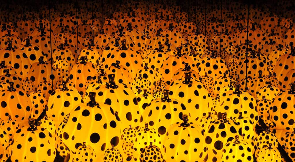 Yayaoi Kusama Museum pumpkins