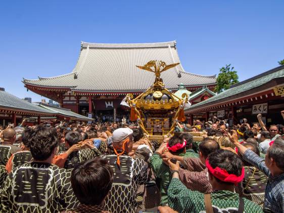 Sanja Matsuri at Sensoji