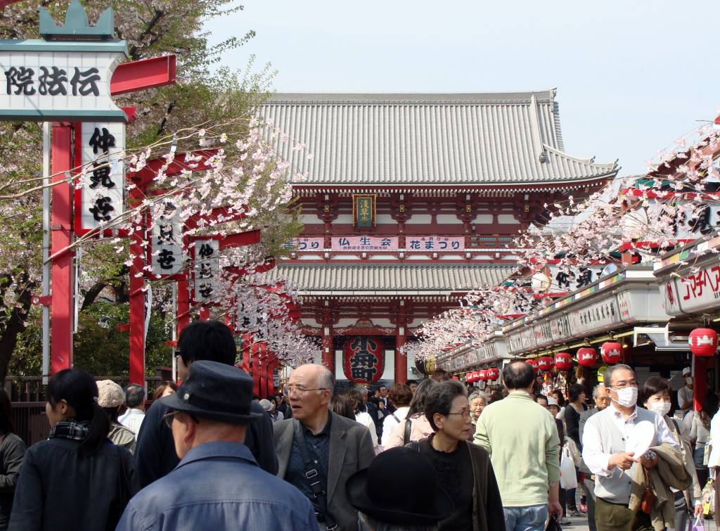 Hana matsuri at Sensoji