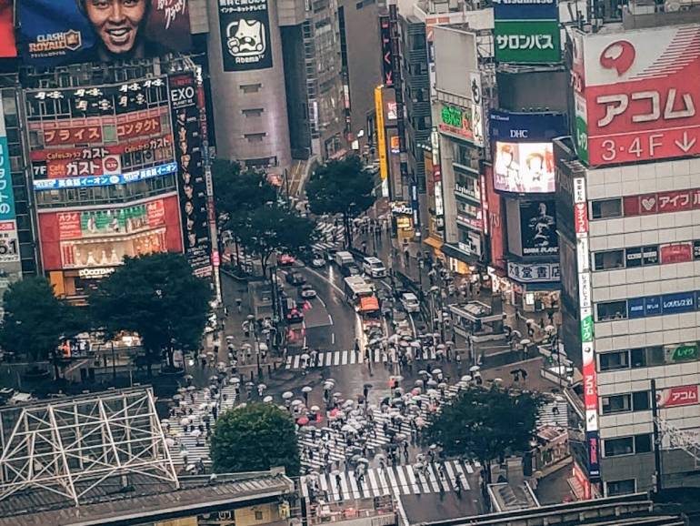 Shibuya View From Hikarie