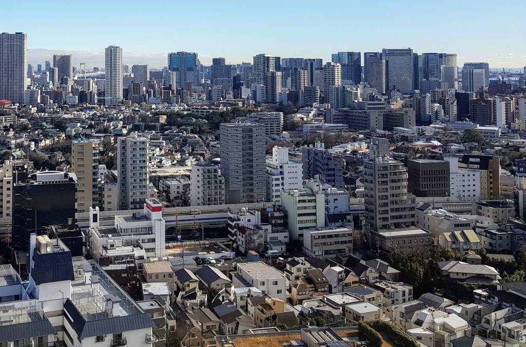 Shinagawa from Meguro