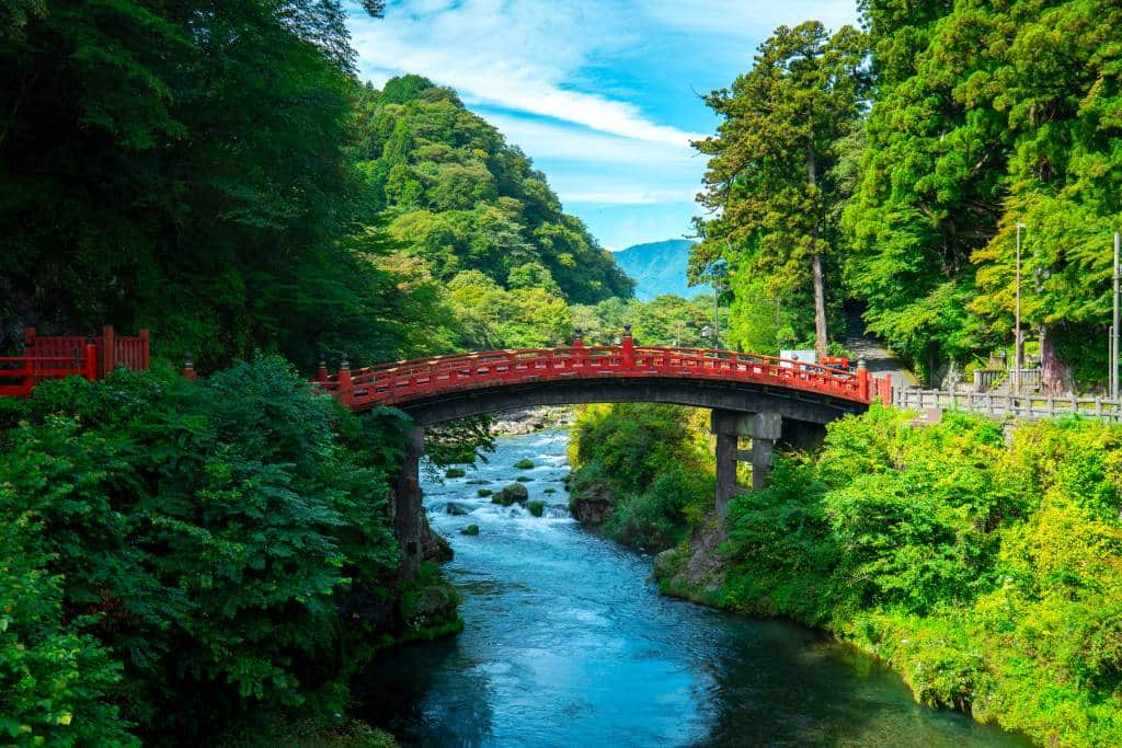 Shinkyo Bridge, Nikko (summer)