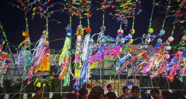 Tanabata floats