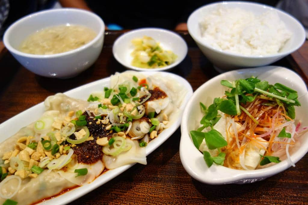 Tiger Gyoza Hall Lunch Set