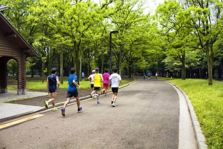 tokyo jogging