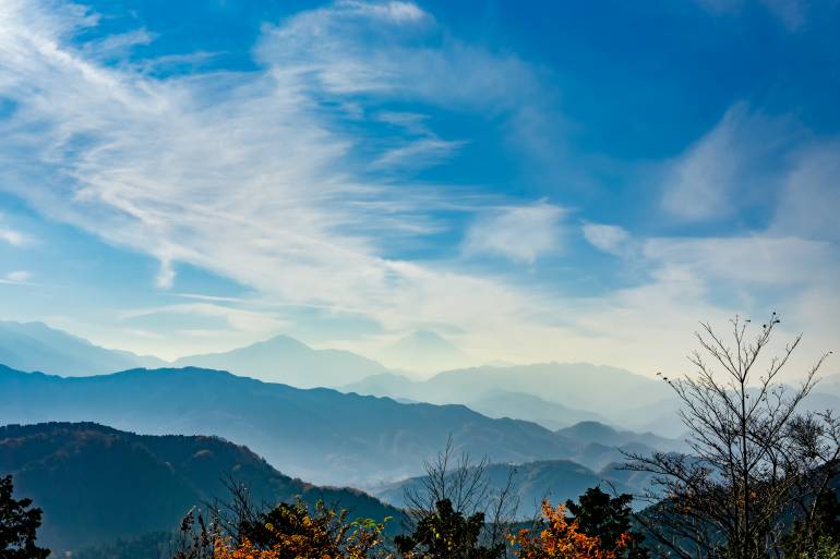 View of Fuji from Mt.Takao