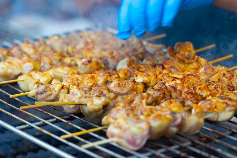 grilled chicken yakitori tokyo