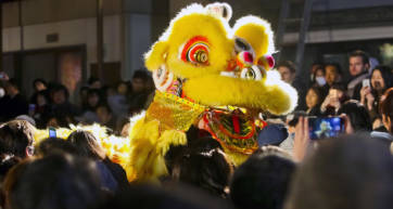 Yokohama Lion Dance Chinatown