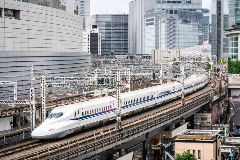 Tokaido Shinkansen near Yurakucho